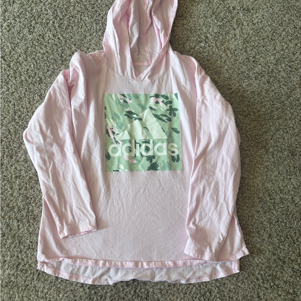 Adidas Light Pink Hoodie